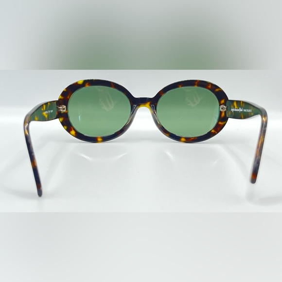 Vintage Anglo American Optical Aurora Brown Oval Sunglasses Frames Only - Picture 6 of 8